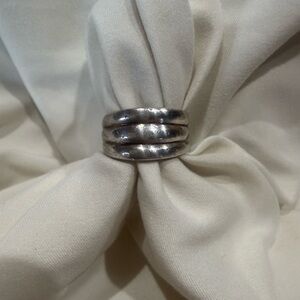 Sterling Silver Triple Band Ring